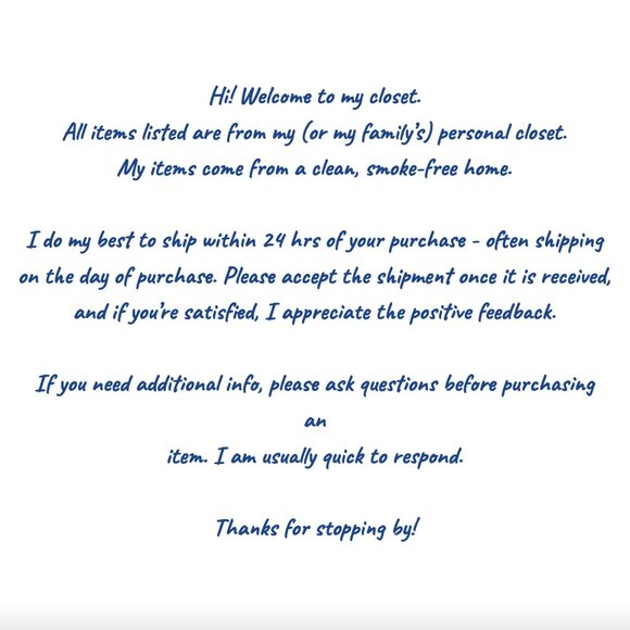 gracon123's closet - Picture 1 of 1